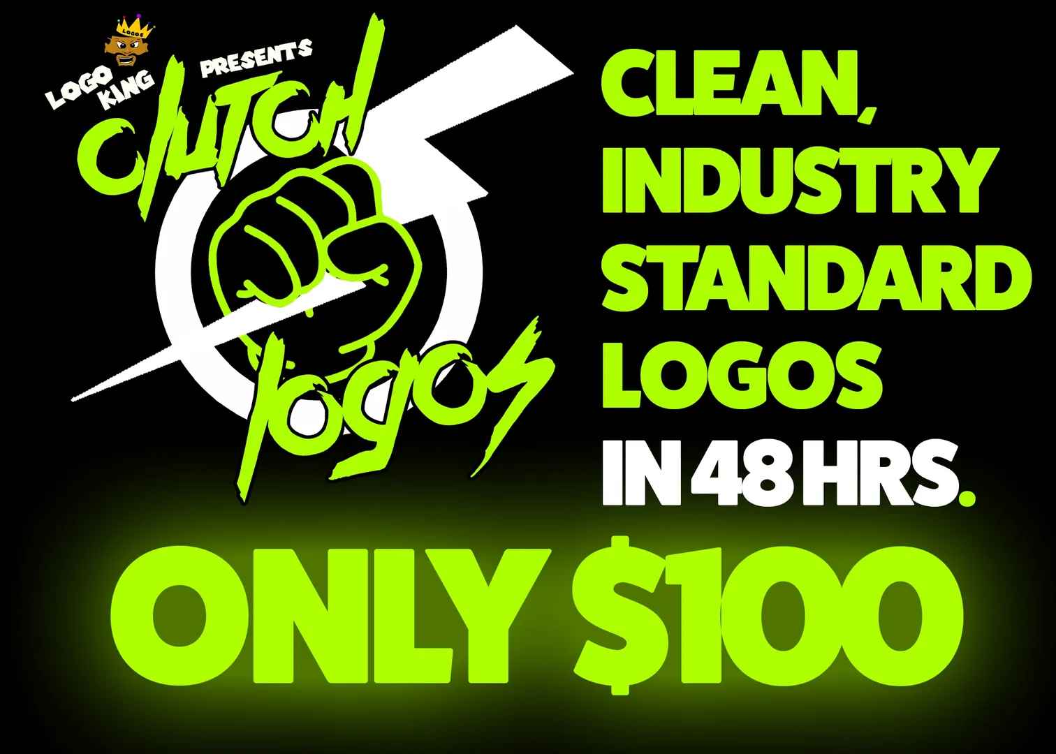 LOOKING TO GET A QUICK, INDUSTRY LVL LOGO DESIGNED? HERE IS YOUR CHANCE! RUNNING THIS SPECIAL FOR SEPTEMBER ONLY! CONTACT ME TODAY!