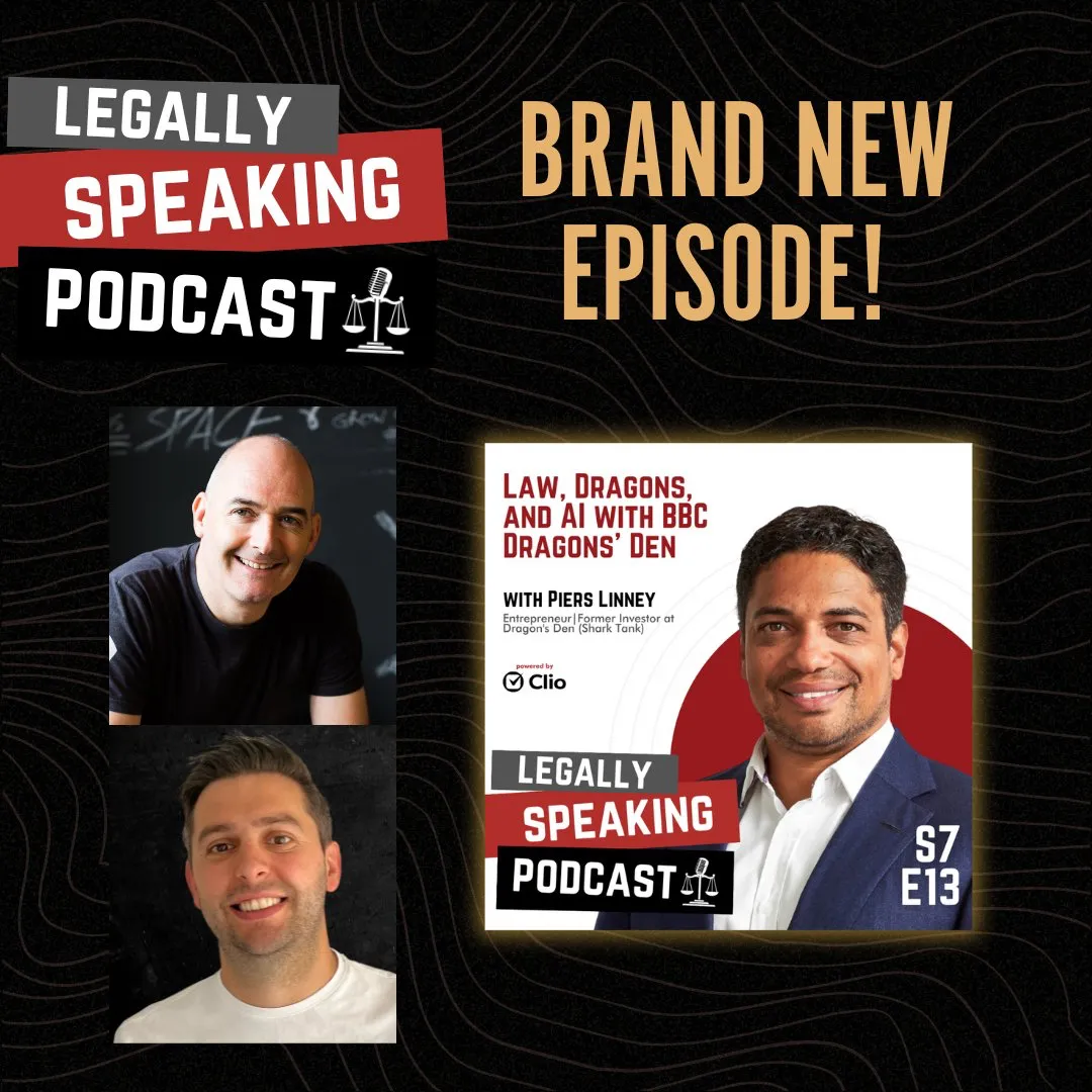 🚀 Ready to be INSPIRED? 

Prepare to have your mind blown away by the phenomenal journey of Piers Linney, a titan of entrepreneurship, former Dragon on BBC's Dragons' Den, and once upon a time, a legal practitioner. His story is a testament to defying traditional roles, embracing audacious ambitions, and achieving unparalleled success.

🎙️ Our latest episode of the Legally Speaking Podcast ™️ powered by Clio - Cloud-Based Legal Technology shines a spotlight on Piers's transition from law to groundbreaking entrepreneurship, along with his time on Dragons' Den and The Secret Millionaire. 

Listen and be energized by:

🚀 Piers's career transformation - Law ➡️ Investment Banking ➡️ Entrepreneurship

💡 Establishing ventures in diverse industries and the lessons learned

🎥 The thrill of being a Dragon and his standout ventures from the show

🤖 His venture, Implement AI, empowering SMEs to align with tech evolution

🎯 Practical advice for lawyers considering a career shift

We also have shoutouts to our amazing alumni guests who continue to create waves:

1️⃣ Happy Birthday Week, Jodie Hill! Your efforts in Employment Law, HR, D&I, and leadership are revolutionising professional spaces, while your advocacy for mental health and neurodiversity continue to inspire us all. 🎉🌈

2️⃣ Jordan Ostroff, Esq.'s insights into personal branding are empowering countless individuals to unlock unprecedented opportunities. Do not miss his invaluable advice and sign up to his latest newsletter.💡🔓

3️⃣ <@Tvb9vGQEADVHLlpAnIKqVoVBjvZ2> is a force to be reckoned within the IP realm. In our latest Legally Speaking Club LinkedIn for Creators Audio, Francesca demystified IP for creators proving her advice is an invaluable asset. 🌍⚖️🎧

4️⃣ Hannah Beko, the mastermind behind 'The Authentic Lawyer', is providing transformational training to reduce burnout and increase productivity. Connect with her for life-changing tips and resources. 📚💼

And that's not all! 

We're also celebrating the success of Alex Su, <@0xb674dd3587abd2bce7e9aa5b3d78ccdcfbf9bf16> & Colin Levy for being featured as top legal tech experts. 🎉👏

Finally, check out KC Partners latest list of curated job opportunities, because your dream legal career is just a click away! 

Seize this moment and shape your future and join us 👉 https://discord.gg/5X3ZWxsPcW

#LegallySpeakingPodcast #Lawyers #Entrepreneurship #Careers #LegalTech 

---
🌟🌍 My mission? To foster a kind, collaborative, and vibrant legal community, propelling us forward into a successful legal creator economy. Let's shape the future, together.