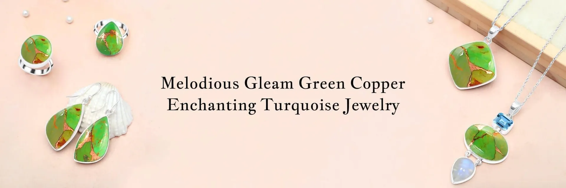 Whispering Gems: Delicate Green Copper Turquoise Jewelry for Subtle Glamour

Green Copper Turquoise is an authentic gemstone with a green shade and excellent sparkly work that resembles gold. The turquoise charm is made more appealing by crumbling and reforming when copper is put to it, which is a member of the turquoise family. The Delicate Green Copper Turquoise jewelry is covered in copper deposits, and its lovely curves on the surface display a dark brown and black matrix. 
Visit now :- https://www.rananjayexports.com/blog/green_copper_turquoise_jewelry_for_subtle_glamour