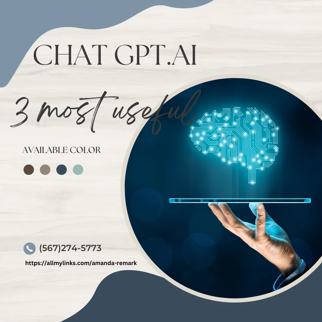 "3 Must-Use Chat GPT.AI: Enhance Your Productivity with All In 1 Source"  "Discover the power of 3 useful Chat GPT.AI tools - Pro writer AI, app.localio.ai, and easy-peasy.ai. Learn how these innovative solutions can assist entrepreneurs like you in achieving success. Find out how All In 1 Source can help you optimize your productivity and make an impact in your industry." @Chatgpt @everyone @entreneurs   https://allmylinks.com/amanda-remark