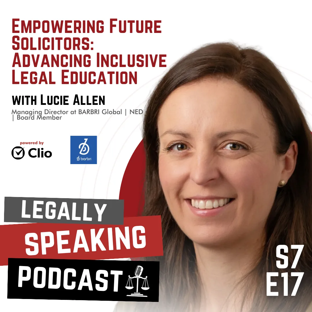 🎙️ Is the SQE Really Transforming Legal Education? 

What You Didn't Know Until Now! 👇 🎓

Our latest episode of the Legally Speaking Podcast ™️ powered by Clio - Cloud-Based Legal Technology is an absolute MUST-LISTEN! 🚀 I had the privilege of talking to none other than Lucie Allen, the Managing Director at BARBRI Global. 🌟

Lucie is a powerhouse in the legal education space and a passionate advocate for diversity and inclusion. With her previous experience as Vice President of Global Large Law for Thomson Reuters and various other leadership roles, she brings an unmatched perspective to the table. 🌐 She's been a vital force behind BARBRI's latest initiatives, like the award-winning BARBRI Bridges funding initiative that recently clinched the Diversity and Inclusion Award at the LexisNexis Legal Awards. 🏆

🎧 What's in the Episode?

🌟 Lucie's remarkable career journey and how she climbed the corporate ladder to Managing Director at BARBRI.

🏛️ What is BARBRI, and why should it be on your radar?

📚 The SQE Unveiled: What you need to know and why it's reshaping legal education.

📖 A deep dive into BARBRI's one-of-a-kind SQE 1 & SQE 2 courses.

🤷‍♀️ LPC vs SQE: Lucie clears the fog surrounding this burning question.

🌍 Flexibility & Diversity: How the SQE opens doors for aspiring solicitors from varied backgrounds.

💪 SQE vs LPC: How tough is it really, and are you up for the challenge? 

🕒 What does "2 years of Qualifying Work Experience" really mean? Are you already on the right track without knowing it?

🤝 Employer concerns about SQE? Lucie talks resources for bringing them up to speed.

🌱 Spotlight on BARBRI Bridges: Making legal dreams accessible to all.

🌈 The urgent need for a legal profession that reflects today's society. 

💡 And finally, don't miss Lucie's three gold nuggets of wisdom for SQE prep! 

💬 "Legal profession mirrors society's evolution. Adaptability, understanding technology, and embracing change are vital for its growth and relevance," says Lucie.

🤔 Do you think the SQE is a groundbreaking evolution in legal education & training, or just a new packaging of the old system? 

Weigh in with your thoughts in the comments below! 🗨️ 

👋 If you find this episode eye-opening, don't forget to hit that share button! 

🎧 Listen Here 👉 https://discord.gg/ZMXxTbR5yQ

#LegallySpeakingPodcast #AspiringSolicitors #SQE #DiversityInLaw #LegalEducation

---
🌟🌍 My mission? To foster a kind, collaborative, and vibrant legal community, propelling us forward into a successful legal creator economy. Let's shape the future, together.
