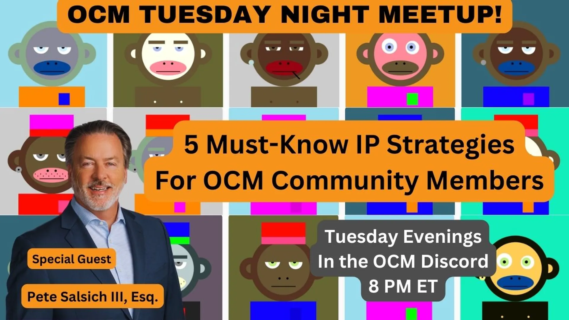 Tonight in our OCM Discord. Please join us!