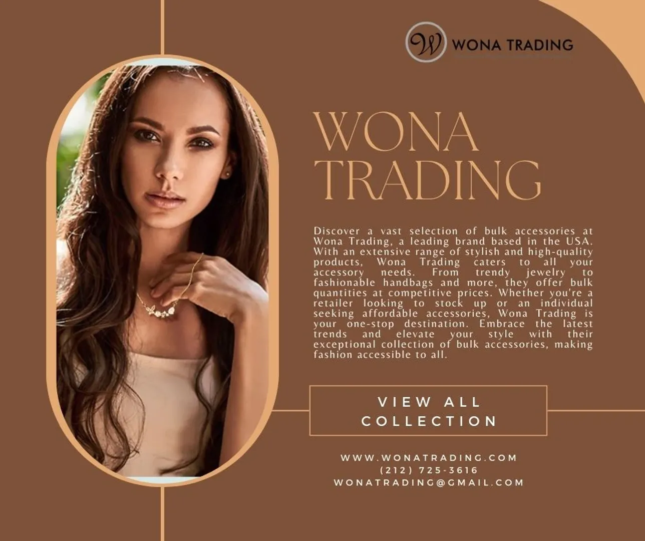 Dropshipping Jewelry Suppliers

Looking for reliable dropshipping jewelry suppliers in the USA? Discover the top-notch selection at Wona Trading. Elevate your business with high-quality jewelry products and seamless logistics. Explore Wona Trading for your dropshipping needs today

https://www.wonatrading.com/dropship-blindship
