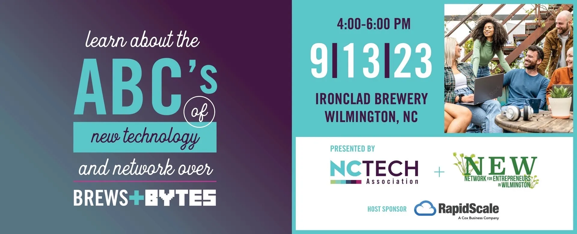 Check out our event in Wilmington, NC (#1 Startup Small City in the World):
The ABCs of New Technology:
Artificial Intelligence | Blockchain | Chat-GPT
 https://www.nctech.org/events/event/2023/brews-bytes-wilmington.html