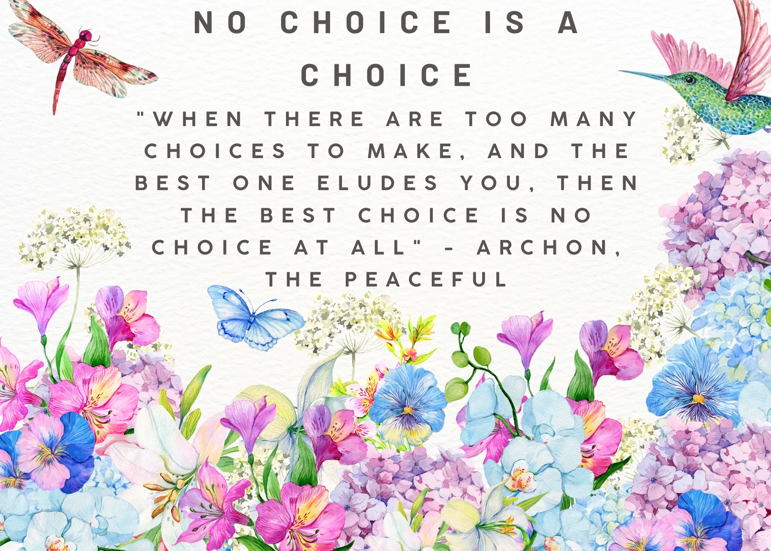 Godwrath Lore Quote: No Choice Is A Choice

Get today's quote on OpenSea for free! Make It yours!

https://opensea.io/assets/ethereum/0x495f947276749ce646f68ac8c248420045cb7b5e/54110518708055511570961916387100735752108288770146632882064646607836905740144

#quotes #quote #NFTGame #blockchain #nft #Shorts #short #shortfeed #viral #wisdom #truth #inspire #Inspirational #motivation #inspirationalquotes 