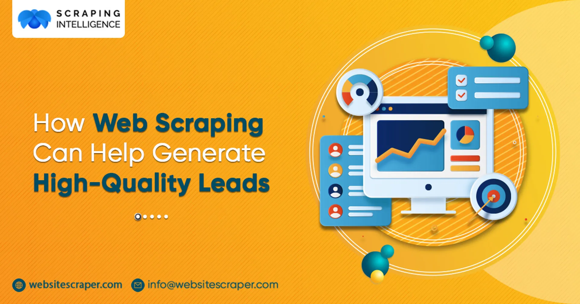Web Scraping For Lead Generation: Get High-Quality Sales Leads

Acquiring new clients is critical for any business, and the easiest method to accomplish so is through lead creation. Your sales team can convert as many leads as possible, but obtaining thousands of potential customers is difficult if your organization has limited resources. Capturing thousands of new leads might be overwhelming, especially if your organization has a small sales team.

Web scraping allows you to collect valuable information such as contact details, company information, and customer preferences from across the web. This means you can target your ideal customers with laser precision, increasing your chances of conversion. Whether you're a small startup or a seasoned enterprise, web scraping can be customized to suit your specific needs, helping you stay ahead in today's competitive business landscape.

But remember, while web scraping offers incredible potential, it's crucial to respect the privacy and terms of use of the websites you're scraping from. Always ensure you have the necessary permissions and adhere to ethical scraping practices. With the right approach, web scraping can be a game-changer for your lead generation strategy, providing you with a steady stream of high-quality leads ready to convert into loyal customers. 🔍📈 #LeadGeneration #WebScraping #SalesLeads

https://www.websitescraper.com/web-scraping-for-generate-high-quality-leads.php