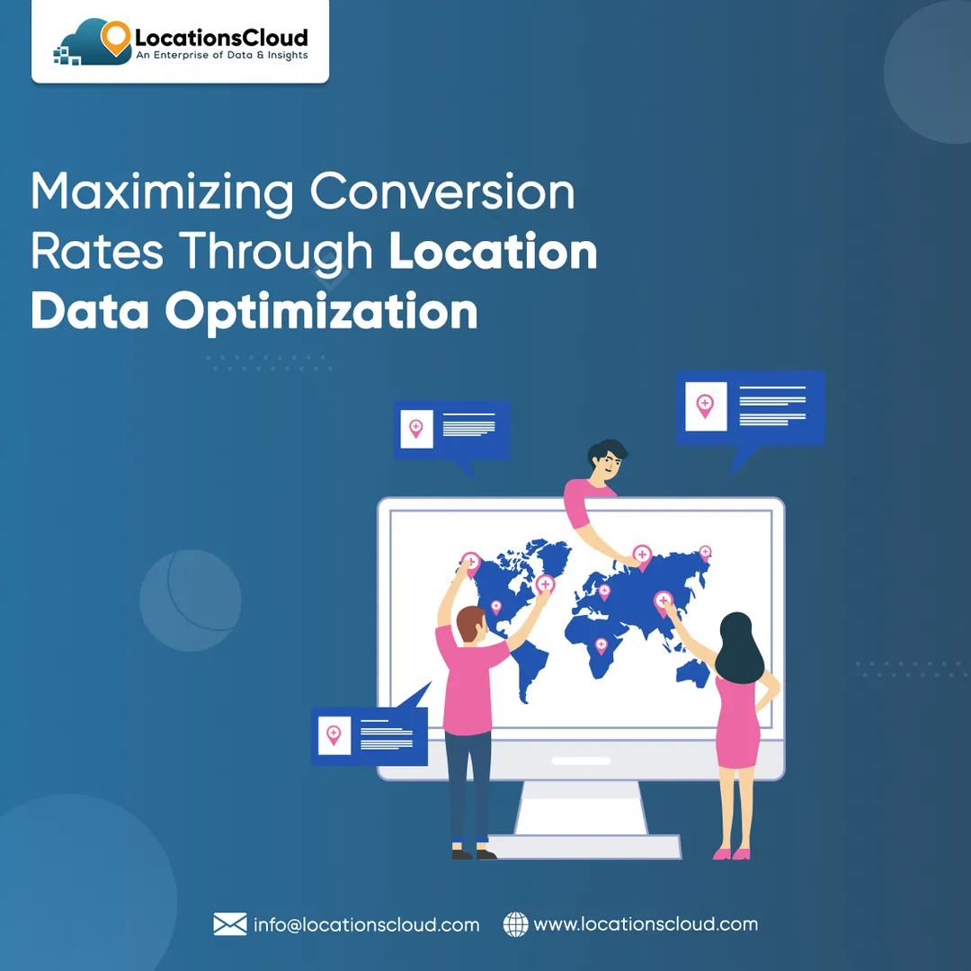 Discover the power of location data in boosting your conversion rates. Learn the strategies to leverage this information and optimize your marketing efforts.

Read More: https://www.locationscloud.com/maximizing-conversion-rates-through-location-data-optimization/

#LocationsCloud #StoreLocationData #LocationIntelligence #GeocodedLocation #LocationDataProvider #LocationDataOptimization
