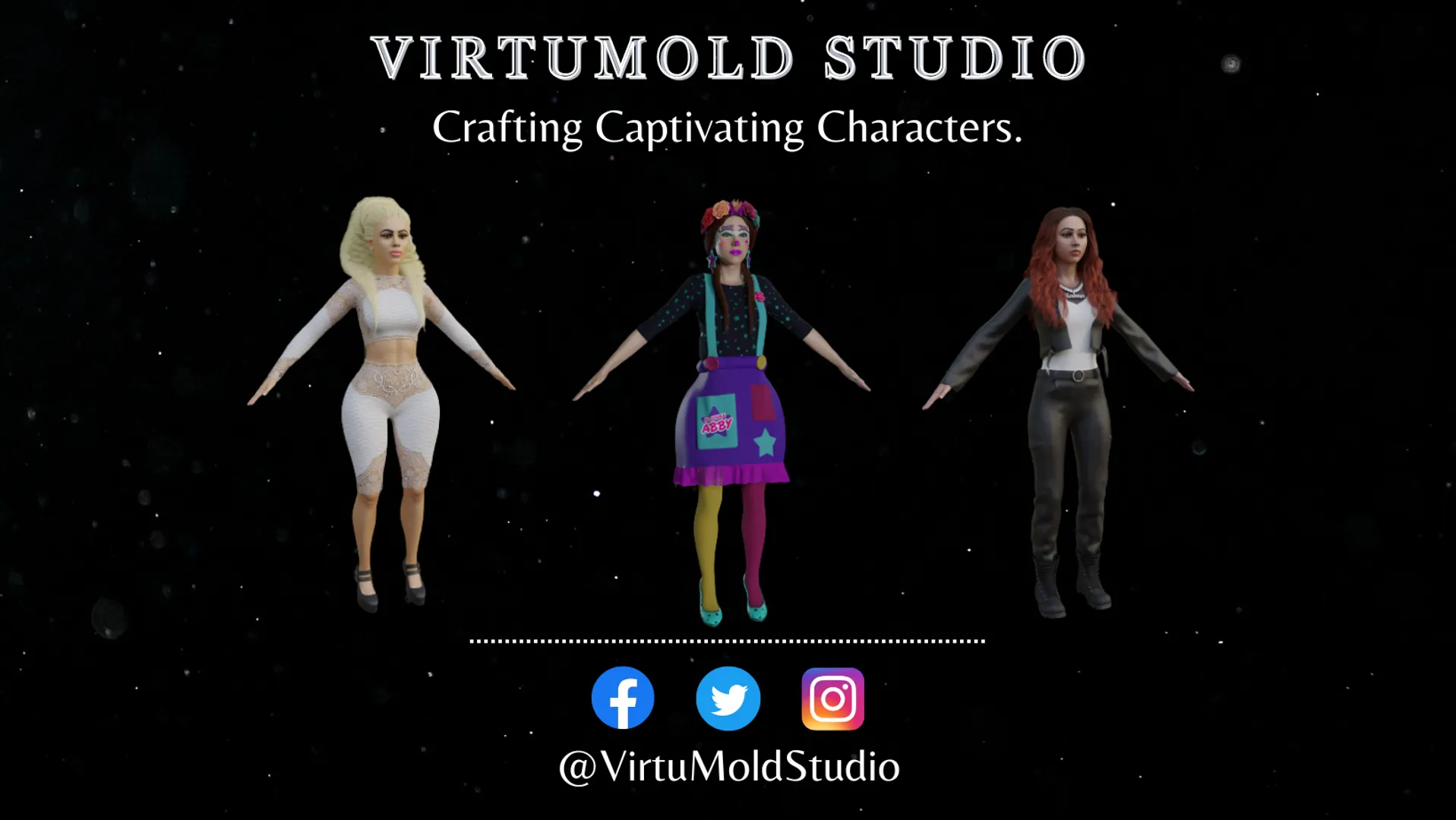 Good day, everyone! It gives me great pleasure to present you to VirtuMold Studio, a paradise for creativity where 3D character design brings ideas to life. 🎨✨

I started on this amazing journey to build VirtuMold Studio because I am a passionate fan of all things related to art and technology. This area is the result of my love for 3D character design also NFTs Art and my desire to provide fascinating characters to the public.

#VirtuMoldStudio #3DCharacterDesign #ArtisticJourney #ImaginationUnleashed  #gamer #storytelling