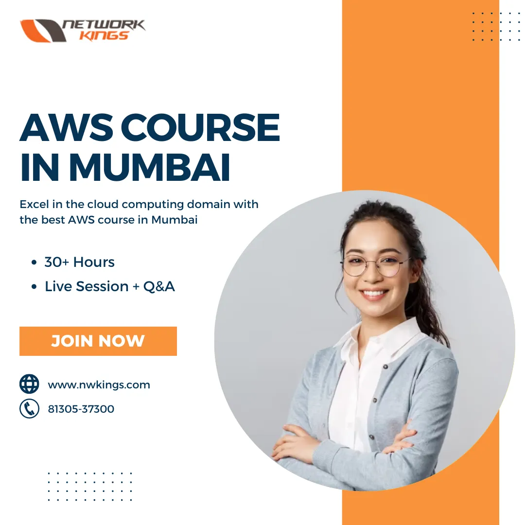 Do you want to explore the world of cloud computing? Look no further! The AWS course in Mumbai is an excellent choice for you if you are looking to expand your skill in cloud computing. The AWS course is designed to give you a comprehensive understanding and knowledge of Amazon Web Services (AWS) and its many features and benefits. By enrolling in the AWS training in Mumbai, you will learn how to deploy, manage, and operate highly scalable and reliable applications on the AWS platform. Don't miss out on this opportunity to enhance your career prospects and register for the AWS certification in Mumbai today!
https://www.nwkings.com/aws-course-in-mumbai