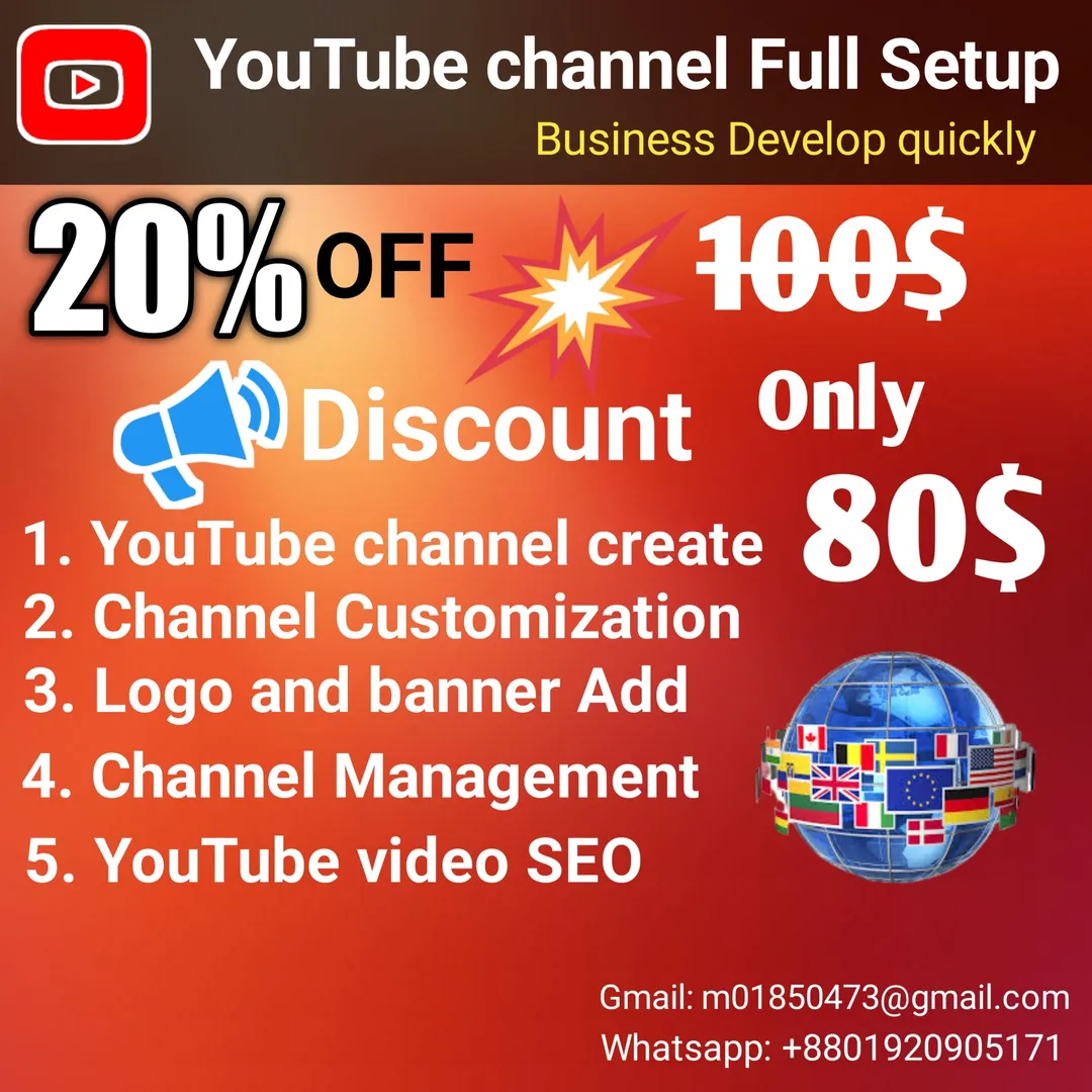 Subject: YouTube Channel Creation Offer for Accelerated Business Growth

Dear Online Businessman,

 I hope this letter finds you well and thriving in your business endeavors. I am writing to extend an exciting opportunity that can significantly contribute to your company's growth and success.

 As an experienced YouTube channel creator, I specialize in crafting engaging and compelling content that resonates with audiences and drives measurable results. I firmly believe that a well-optimized and strategically managed YouTube channel can be a powerful asset for your business, attracting new customers and enhancing your brand presence.

 My YouTube channel creation offer includes the following benefits:

 1. Professional Channel Setup: I will create a captivating and professional YouTube channel layout that aligns with your brand identity, leaving a lasting impression on your viewers.

 2. High-Quality Content Production: Engaging videos tailored to your business objectives, showcasing your products/services, customer testimonials, tutorials, and more, designed to build a loyal subscriber base.

 3. Search Engine Optimization (SEO): By incorporating relevant keywords and tags, we'll ensure your videos reach a broader audience and attract potential customers searching for your offerings.

 4. Strategic Promotion: I will implement targeted marketing strategies, sharing your videos on social media and relevant platforms, to maximize exposure and attract more prospects.

 5. Analytics and Insights: Regular performance reports will provide valuable insights into audience behavior, enabling data-driven decisions to further optimize your channel's performance.

 By partnering with me, you'll benefit from my expertise and dedication, ensuring your YouTube channel becomes a dynamic tool for business growth and expansion.

 I am excited to discuss how we can tailor this offer specifically to suit your business goals and objectives. Please feel free to reach out to me via email or phone to set up a meeting or address any questions you may have.

 Thank you for considering this offer, and I am looking forward to the possibility of contributing to your business's success through the power of YouTube.

 Sincerely,

[MOHAMMAD SAKIB MIA]
Professional Digital Marketer 
[www.freelancingwithforhad.com]
[m01850473@gmail.com]
[WhatsApp: +8801920905171]