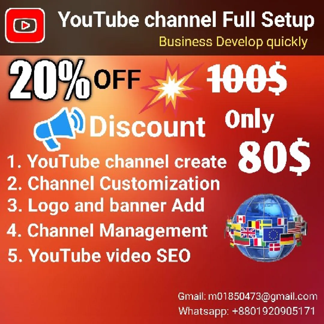 Subject: YouTube Channel Creation Offer for Accelerated Business Growth

Dear Online Businessman,

 I hope this letter finds you well and thriving in your business endeavors. I am writing to extend an exciting opportunity that can significantly contribute to your company's growth and success.

 As an experienced YouTube channel creator, I specialize in crafting engaging and compelling content that resonates with audiences and drives measurable results. I firmly believe that a well-optimized and strategically managed YouTube channel can be a powerful asset for your business, attracting new customers and enhancing your brand presence.

 My YouTube channel creation offer includes the following benefits:

 1. Professional Channel Setup: I will create a captivating and professional YouTube channel layout that aligns with your brand identity, leaving a lasting impression on your viewers.

 2. High-Quality Content Production: Engaging videos tailored to your business objectives, showcasing your products/services, customer testimonials, tutorials, and more, designed to build a loyal subscriber base.

 3. Search Engine Optimization (SEO): By incorporating relevant keywords and tags, we'll ensure your videos reach a broader audience and attract potential customers searching for your offerings.

 4. Strategic Promotion: I will implement targeted marketing strategies, sharing your videos on social media and relevant platforms, to maximize exposure and attract more prospects.

 5. Analytics and Insights: Regular performance reports will provide valuable insights into audience behavior, enabling data-driven decisions to further optimize your channel's performance.

 By partnering with me, you'll benefit from my expertise and dedication, ensuring your YouTube channel becomes a dynamic tool for business growth and expansion.

 I am excited to discuss how we can tailor this offer specifically to suit your business goals and objectives. Please feel free to reach out to me via email or phone to set up a meeting or address any questions you may have.

 Thank you for considering this offer, and I am looking forward to the possibility of contributing to your business's success through the power of YouTube.

 Sincerely,

[MOHAMMAD SAKIB MIA]
Professional Digital Marketer 
[m01850473@gmail.com]
[WhatsApp: +8801920905171]