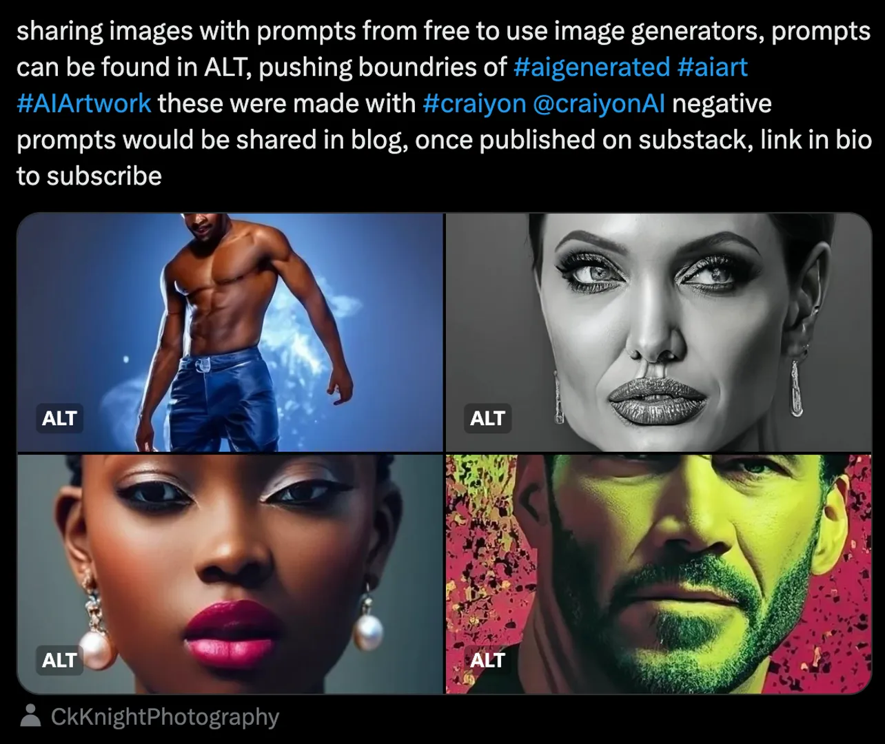 Interested in AI Generative art? come join me on the journey https://twitter.com/CreativesXtra/status/1688585982319198208?s=20