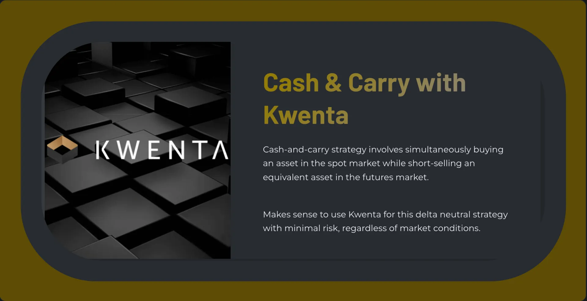 Let's dive into cash-and-carry trading, and the funding rate, and use @Kwenta_io to make the most of these opportunities

Have tried explaining it through this slide deck 👇🏿

So, if you're ready to level up your crypto trading game, hit that follow button, and let's get started!

https://twitter.com/EverythingB0x/status/1699733465695146408?s=20
