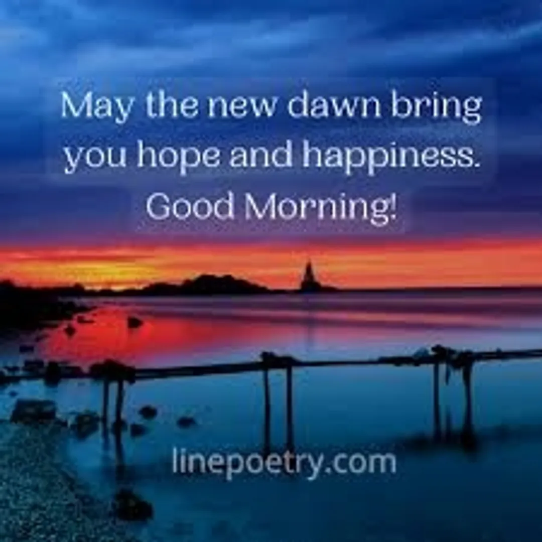 Good morning 