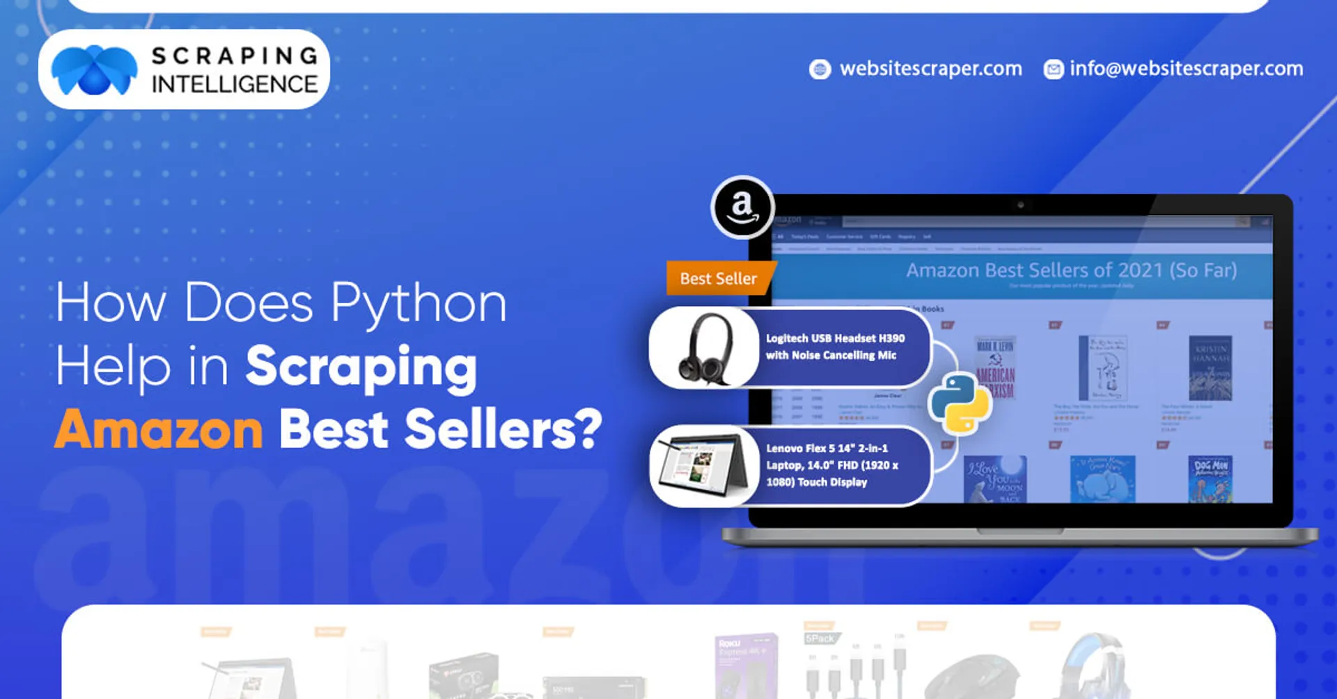 How Does Python Help In Scraping Amazon Best Sellers?

Hey there, fellow tech enthusiasts! Today, let's talk about the magic of Python and how it can help you effortlessly scrape Amazon Best Sellers data!  

Python, a popular and user-friendly programming language, provides an array of powerful libraries that make web scraping a breeze. When it comes to extracting information from Amazon's Best Sellers list, Python has got your back!

By coding a few Python characters, you can create web scraping applications to assist retailers in better product analysis. We all have an Amazon product page. This blog is specifically created to assist you in developing a simple and practical Python script to accomplish your scraping Amazon bestselling data aims.

Here's how Python comes to the rescue:

Beautiful Soup: Python's Beautiful Soup library is a true game-changer. It lets you parse HTML and XML documents easily, making it a perfect companion to navigate Amazon's Best Sellers web page and scrape valuable data.

Requests: The 'Requests' library in Python simplifies process of sending HTTP requests and handling responses. It helps you fetch the content of Amazon Best Sellers' web page so you can extract the juicy details.

Selenium: Sometimes, web pages are dynamically generated using JavaScript, which can be tricky for simple web scrapers. But fear not! Python's Selenium library allows you to interact with the page just like a human user, enabling you to access the dynamic content effortlessly.

Data Analysis: Python offers powerful data analysis libraries like Pandas, it a breeze to organize, clean, and analyze the scraped data. You can easily create insightful visualizations to gain deeper insights into the Best Sellers trends.

Avoid Anti-Scraping Mechanisms: Python provides ways to avoid being detected as a scraper by Amazon's anti-scraping mechanisms. You can add headers, use proxies, or implement delays to make your scraper act like a polite and human user.

Remember, while web scraping is a handy technique, it's essential to be mindful of Amazon's terms of service and scraping policies. Always scrape responsibly and avoid overloading their servers.

So, what are you waiting for? Embrace the power of Python and start exploring Amazon Best Sellers like a pro! The possibilities are endless, and who knows, you might discover some hidden gems amidst the top sellers! 

#Python #WebScraping #AmazonBestSellers #TechMagic

Read More- https://www.websitescraper.com/how-does-python-help-in-scraping-amazon-best-sellers.php