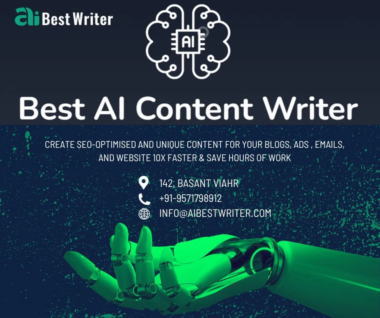 Best Ai Content Writer

Aibestwriter is the ultimate choice for those seeking the best AI content writer. Our cutting-edge technology harnesses the power of artificial intelligence to craft high-quality, engaging content effortlessly. Say goodbye to writer's block and hello to seamless content creation with Aibestwriter – your trusted partner for exceptional, AI-driven content generation. Elevate your brand with the best AI content writer in town!

https://aibestwriter.com/