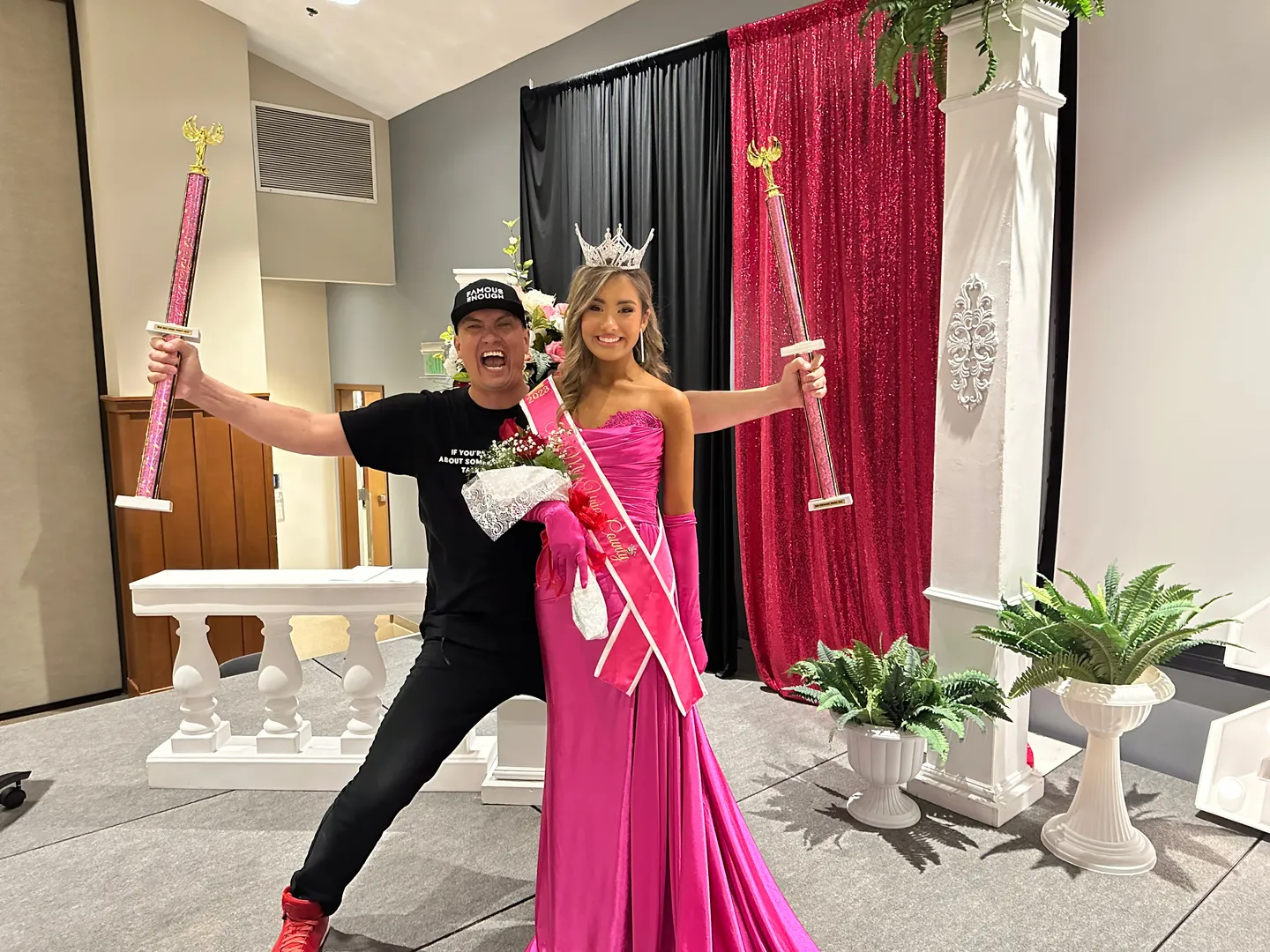 My daughter won the Miss Teen Union title.  First pageant ever. No prior experience, no prior training.  Decided she wanted to do it, did it, and CRUSHED IT! 

This is relevant to so many things in my life. I’ve “wanted” to do a lot of things in life, but due to fear, feeling unqualified, etc. I didn’t go for it.  

This is my reminder to you (and myself) that if you have it on your heart to do something, GO FOR IT!   

🤙🏽

- Joey